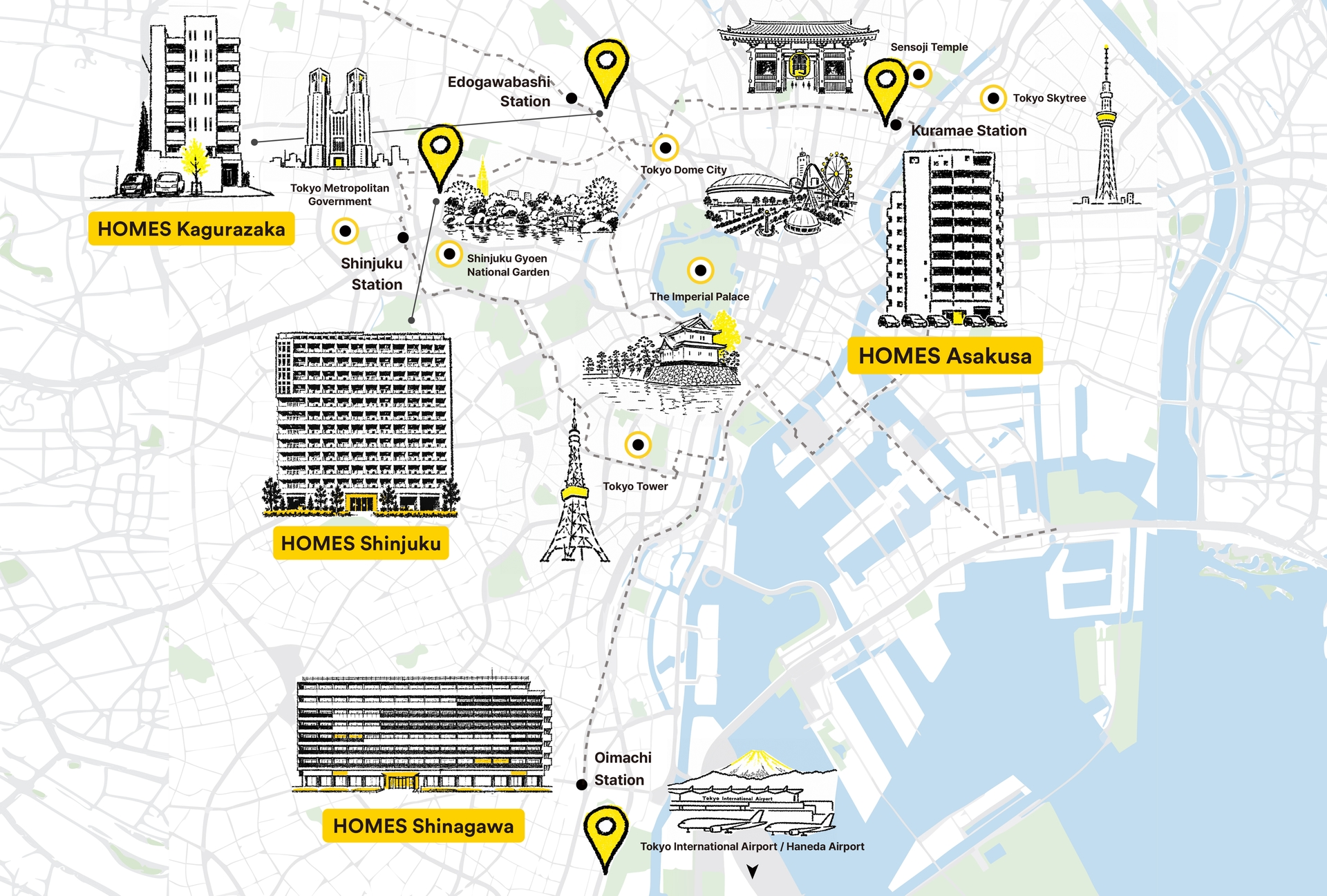 Tokyo map